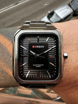 Reloj Curren Negro/Plateado