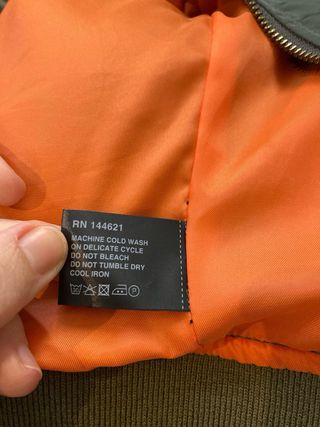 Chaqueta Bomber NLST Verde Militar