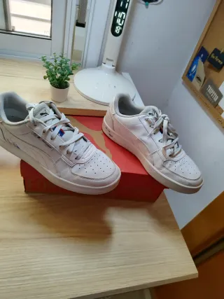 Zapatillas Puma x BMW Blancas