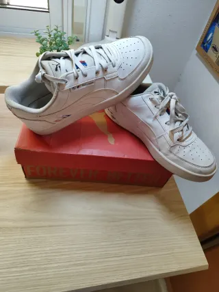 Zapatillas Puma x BMW Blancas