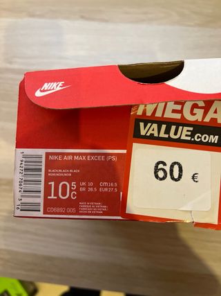 Nike Air Max niño talla 27.5