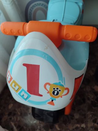 Moto correpasillos infantil