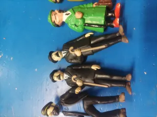 lote de Figuras de goma Tintín 8/9 cm