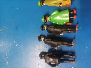 lote de Figuras de goma Tintín 8/9 cm