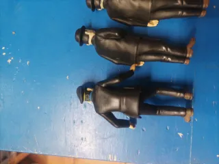 lote de Figuras de goma Tintín 8/9 cm