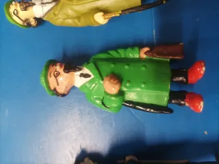 lote de Figuras de goma Tintín 8/9 cm