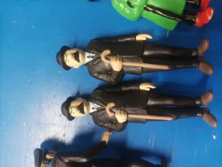 lote de Figuras de goma Tintín 8/9 cm