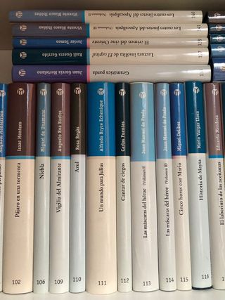 Libros literatura en castellano. 2,50 euros ejem