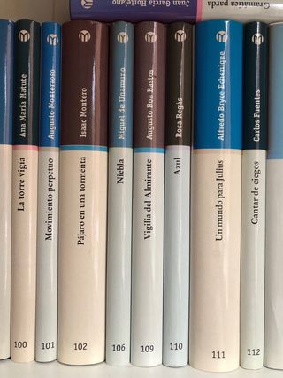 Libros literatura en castellano. 2,50 euros ejem