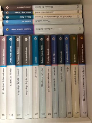 Libros literatura en castellano. 2,50 euros ejem