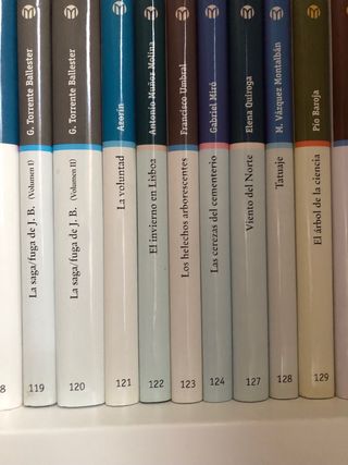 Libros literatura en castellano. 2,50 euros ejem