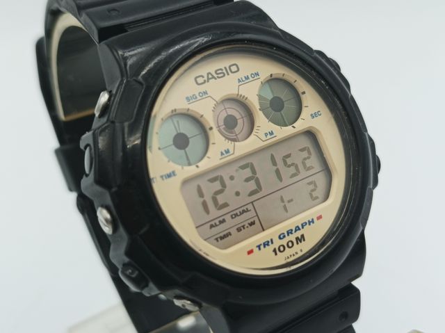 Giappone 1989. Orologio Casio TGW-10 Trigraph 100M