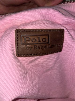 Bolso Tote Rosa Polo Ralph Lauren original