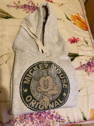 Sudadera Mickey Mouse Original Gris