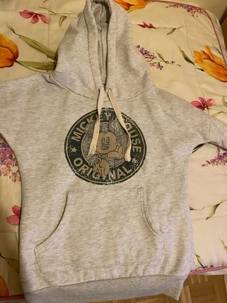 Sudadera Mickey Mouse Original Gris