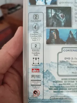 DVD Underworld Evolution Edición Especial