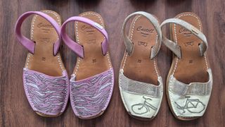 Colección de zapatos verano e invierno para niñas