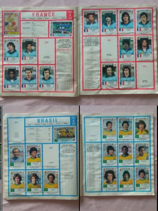 PANINI ALBUM CROMOS FÚTBOL ESPAÑA 82 WORLD CUP