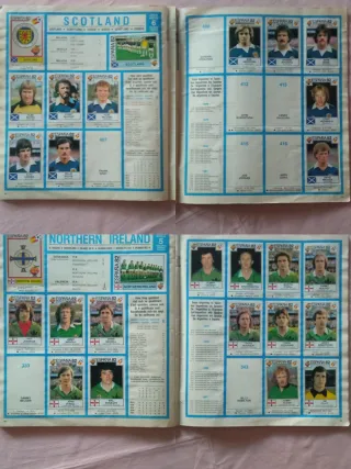 PANINI ALBUM CROMOS FÚTBOL ESPAÑA 82 WORLD CUP