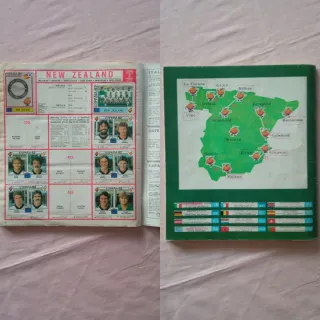 PANINI ALBUM CROMOS FÚTBOL ESPAÑA 82 WORLD CUP