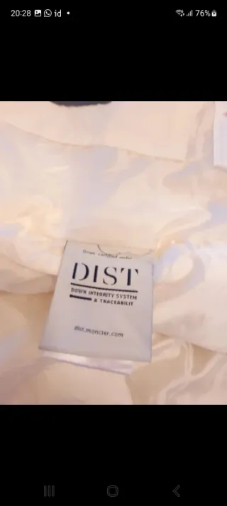 Parka de Plumas Blanca