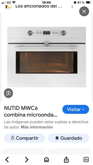 Horno Microondas Blanco