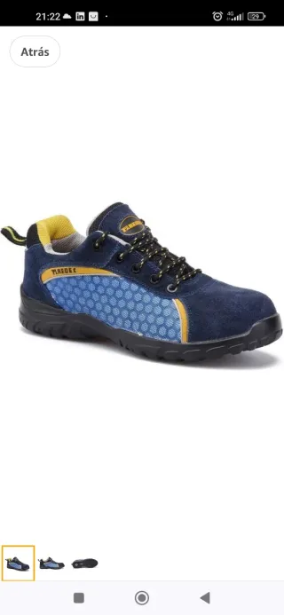 Zapatos de seguridad marca Paredes