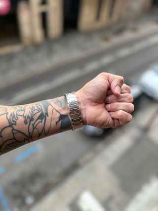 Reloj Poedagar Plata y Turquesa Nuevo