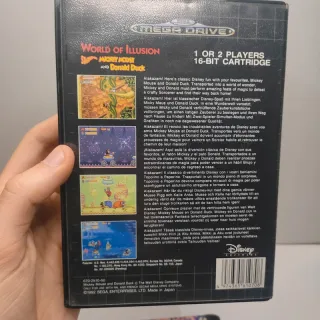 World of Illusion Sega Mega Drive