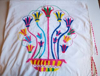 Chilaba bordada EGIPCIA, para mujer. Preciosa