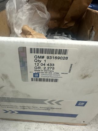 Alternador Opel Astra H Zafira B Vectra C 1204433