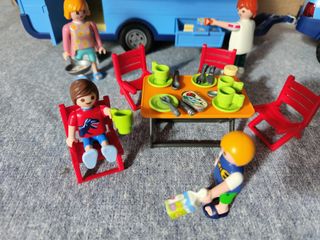 Playmobil caravana y coche 9502