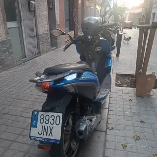 Maxiscooter 125cc Automática Azul