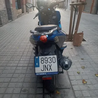 Maxiscooter 125cc Automática Azul