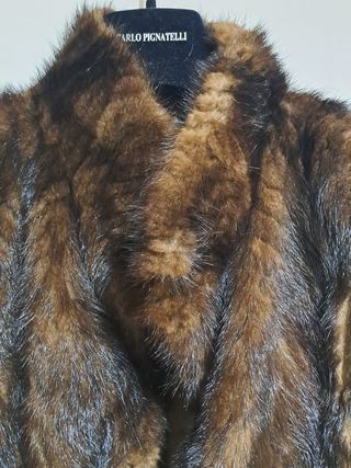 Pelliccia vera pelle taglia 44-46 Italiana