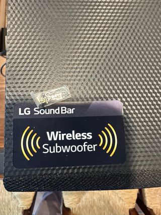 Barra de Sonido LG Negra