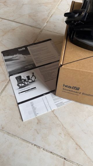 Fijaciones Snowboard Head FX Fay Two Talla S