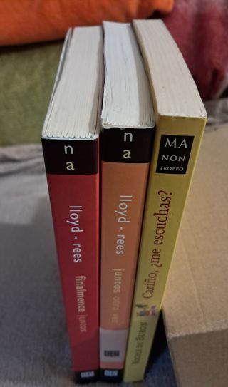 LOTE DE 3 NOVELAS ROMÁNTICAS