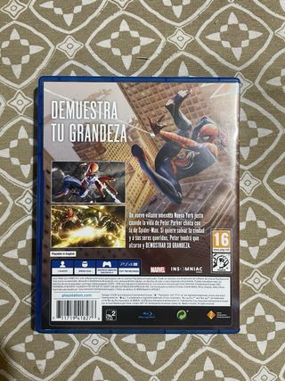 Spider-Man PS4 (PlayStation 4) Juego
