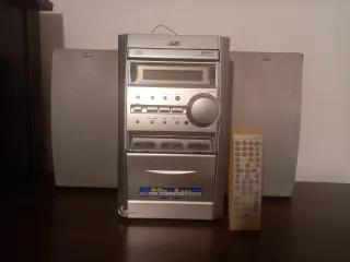 Minicadena JVC CD Radio Cassette Mando