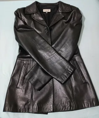 Armand Basi chaqueta de cuero ovino mujer