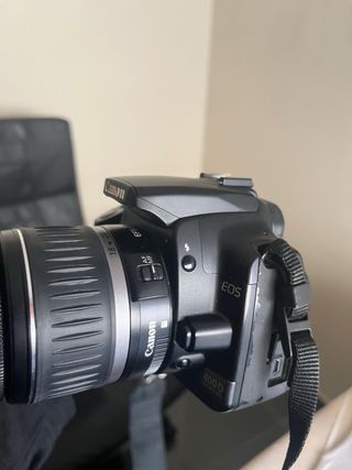 Canon EOS 400D + 18-55mm + disparador