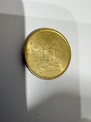 Moneda 50 céntimos Vaticano