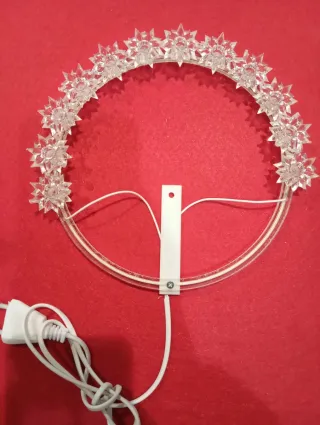 Aureola luminosa stelle cm 18