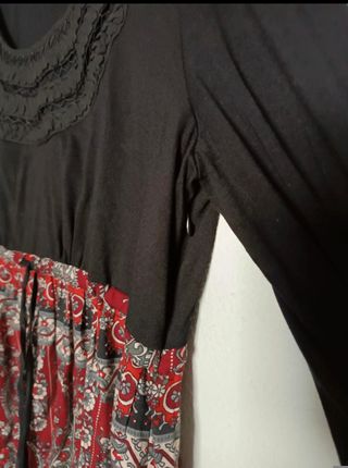 Blusa Talla 40 Punto y Tela