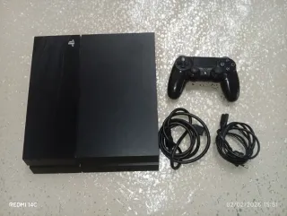 Ps4 (PlayStation 4) Negra + Mando