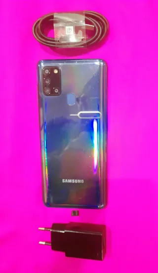 Samsung Galaxy A21s    "Azul Cielo Metalizado"