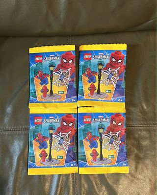 Lote 4 Polybags Lego Spiderman Marvel