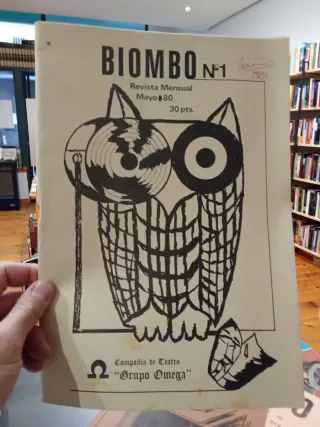 Biombo Revista Mensual Grupo Teatro Omega Zamora