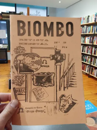 Biombo Revista Mensual Grupo Teatro Omega Zamora